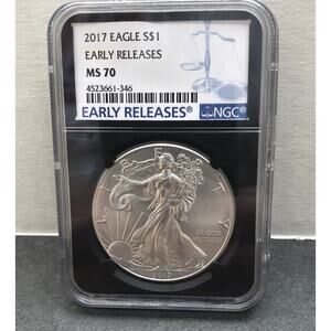 2017 American Silver Eagle - NGC MS70 Early Releases